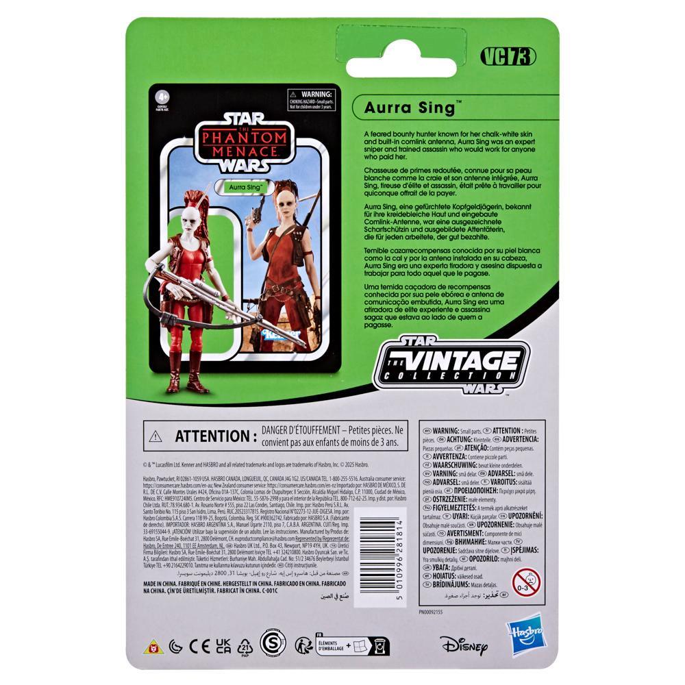 Star Wars The Vintage Collection Aurra Sing Action Figure 375 - Image 8