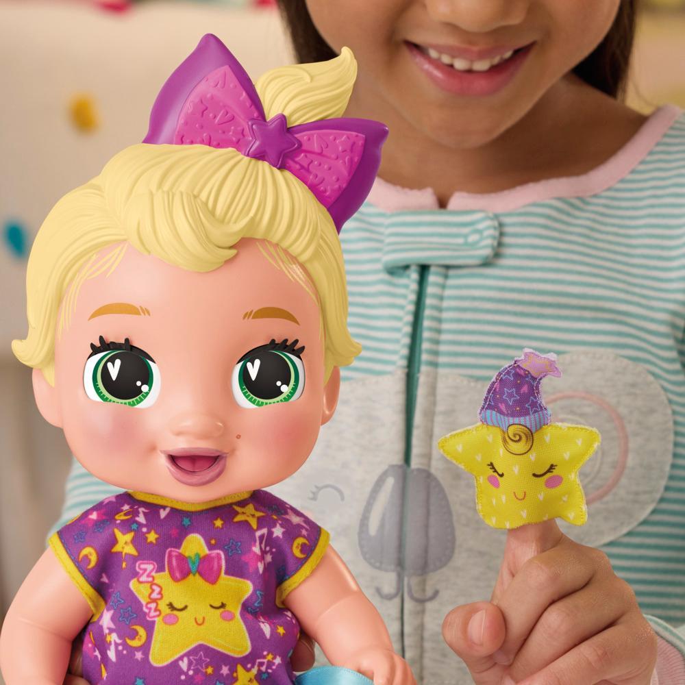 Baby Alive Lil Dreamer LaLa GooGoo Blonde Hair Baby Doll Sleepover Toy for Girls Boys 3 - Image 4