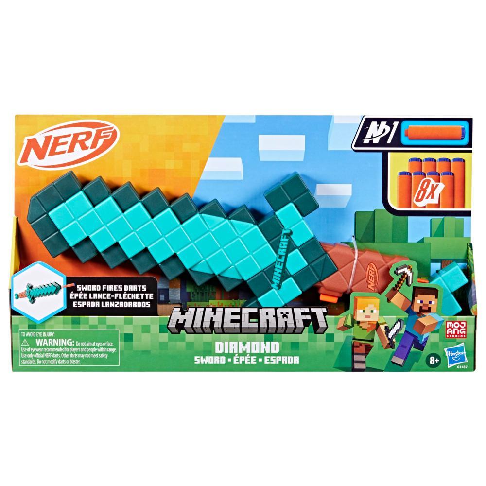 Nerf Minecraft Sword Dart Blaster 8 Nerf N1 Darts - Image 7
