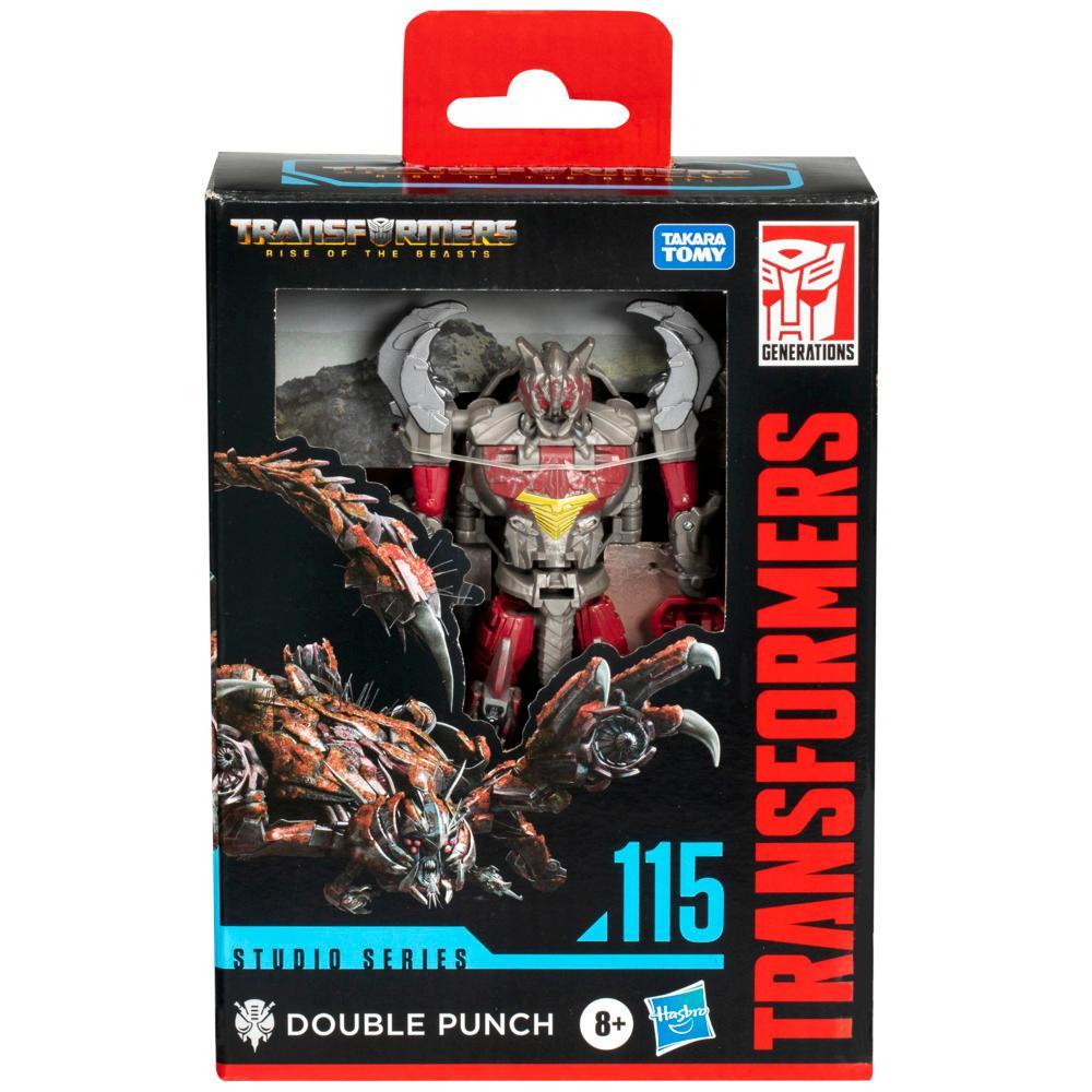 Transformers Studio Series Deluxe Class Transformers Rise of the Beasts 115 Double Punch Action Figure - Image 2